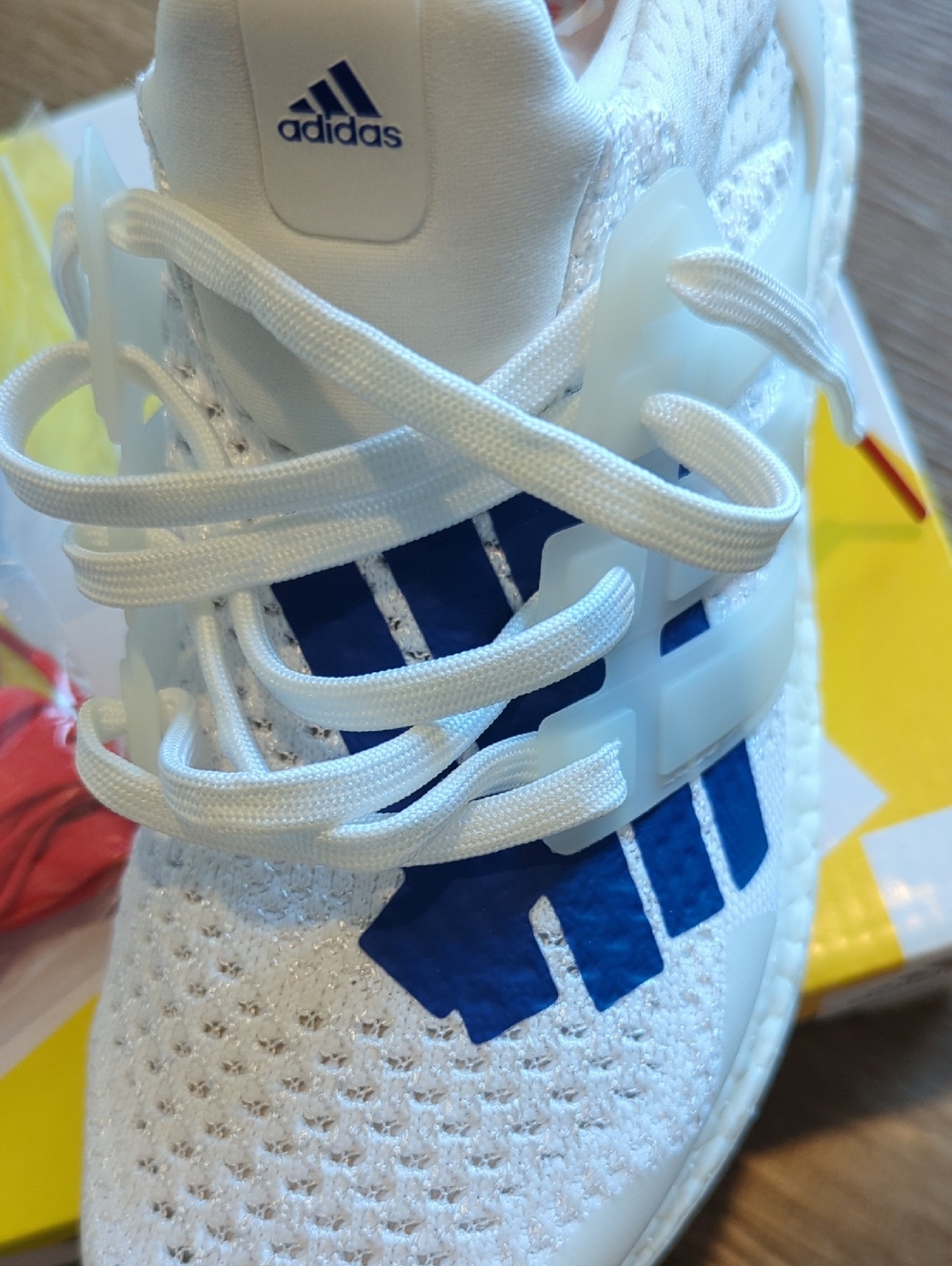 Adidas Ultraboost X UNDFTD - White/Red/Blue - Men's 7/Women's 8.5 - Picture 3 of 13